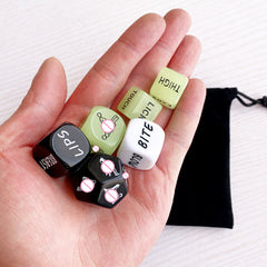 6Pcs Sexy Dice Set Fun Adult Love Posture Couple Game Sex Noctilucent Erotic Lovers Position Foreplay Romantic Party Toys