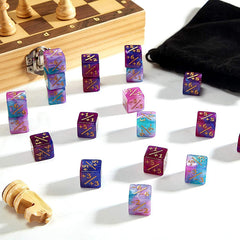 10Pcs Dice Counters Token Dice, D6 Dice Compatible with Card Board Game for Match Mathematics Teaching Tools Accessories